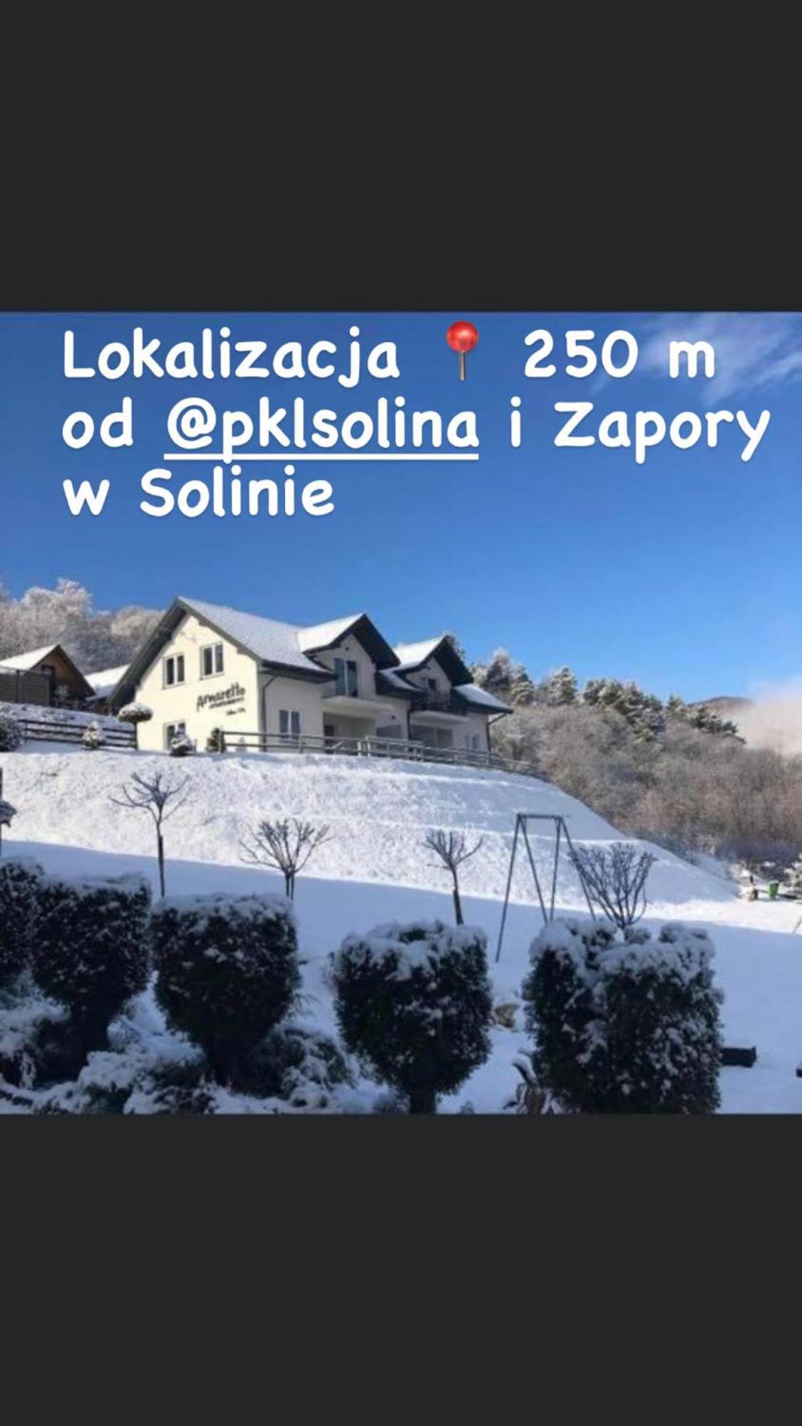 Amaretto Apartamenty Solina - Balia Z Jacuzzi I Sauna סולינה מראה חיצוני תמונה
